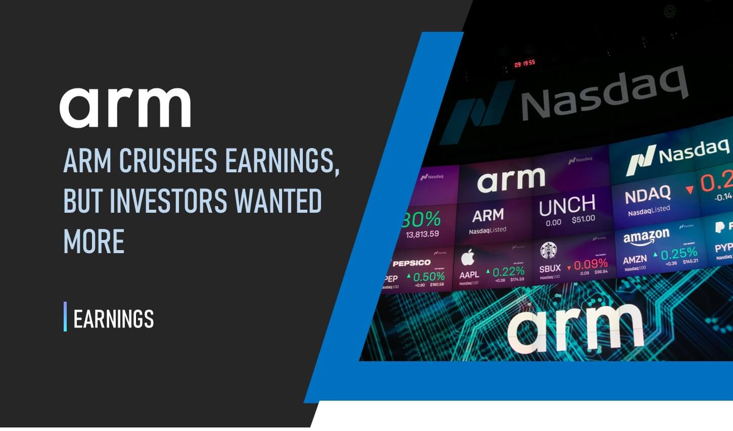 ARM Q1 earnings surprise Picture