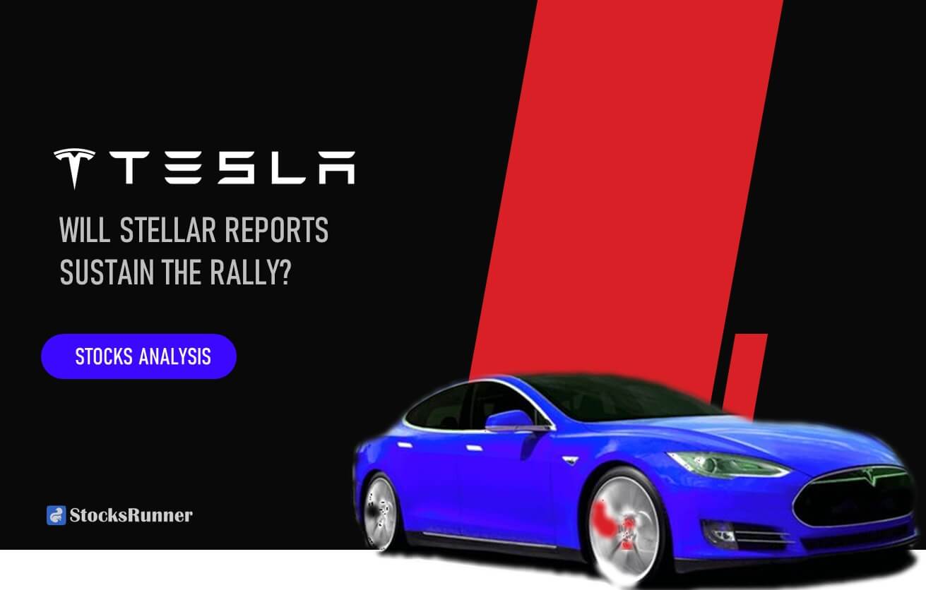 Tesla stock Picture